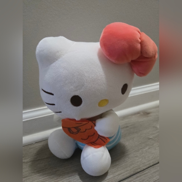 Hello Kitty Adorable Plush Stuffed Animal Coastal Kawaii So Cute Fun Toy - Picture 5 of 5